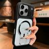 Fold Stand Magnetic Armor Case for 17 Air 16 15 14 Plus 13 12 11 Pro Max For Magsafe Camera Holder Lens Protection Cover