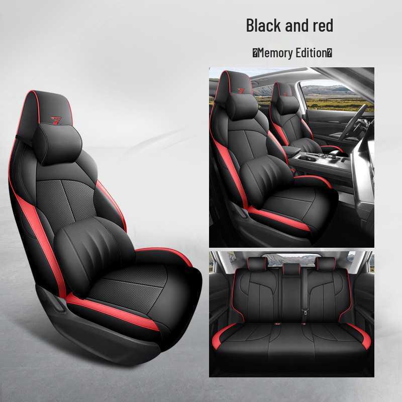 Premium Perforated Leather Car Seat Cushion for Oshan Z6 - All-Season Comfort Model