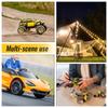 Power Wheel Adapter for 18V/20V Battery with Fuses Switches Battery Adapter with Fuses 12AWG Wire DIY Use for Car Toy