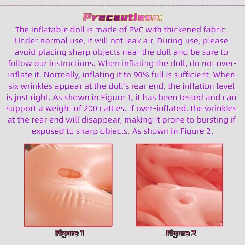 Inflatable Doll, Made of Soft Rubber, Insertable with a Masturbation Frame, Male Masturbation Device, Sex Toy