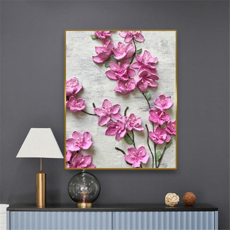 Art Scandinavian Flower Poster Home Decor Canvas Painting Wall Art Posters And Prints Wall Pictures For Living Room Decoration
