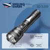 Smiling Shark SD-5269 Multi-function Rechargeable Flashlight (2-Pack)