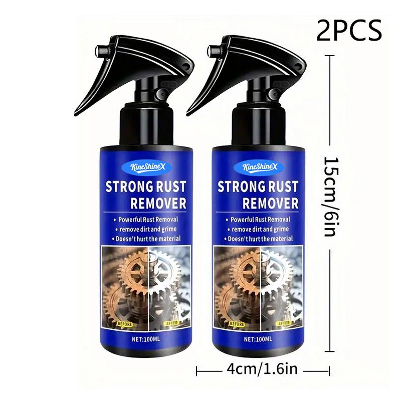 Car Rust Remover Clean Metal Iron Prowder Quickly Auto Exhaust Pipe Rust Derusting Spray Stain Removal Agent Car Wheel Hub Care