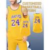 Basketbalový dres, síťovaný basketbalový top, sportovní basketbalový top, týmový basketbalový dres