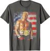 Funny Boxer Trump 2024 Presidential Election Gift Unisex T-Shirt