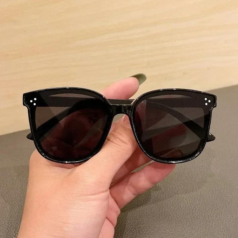 Classic UV400 Sunglasses for Kids Girls Colorful Mirror Metal Frame Eyewear Stylish Children Glasses