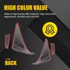 Smoked Tail Light Black Lamp Cover Guard Trim Bezels Fit Toyota Camry 2018-