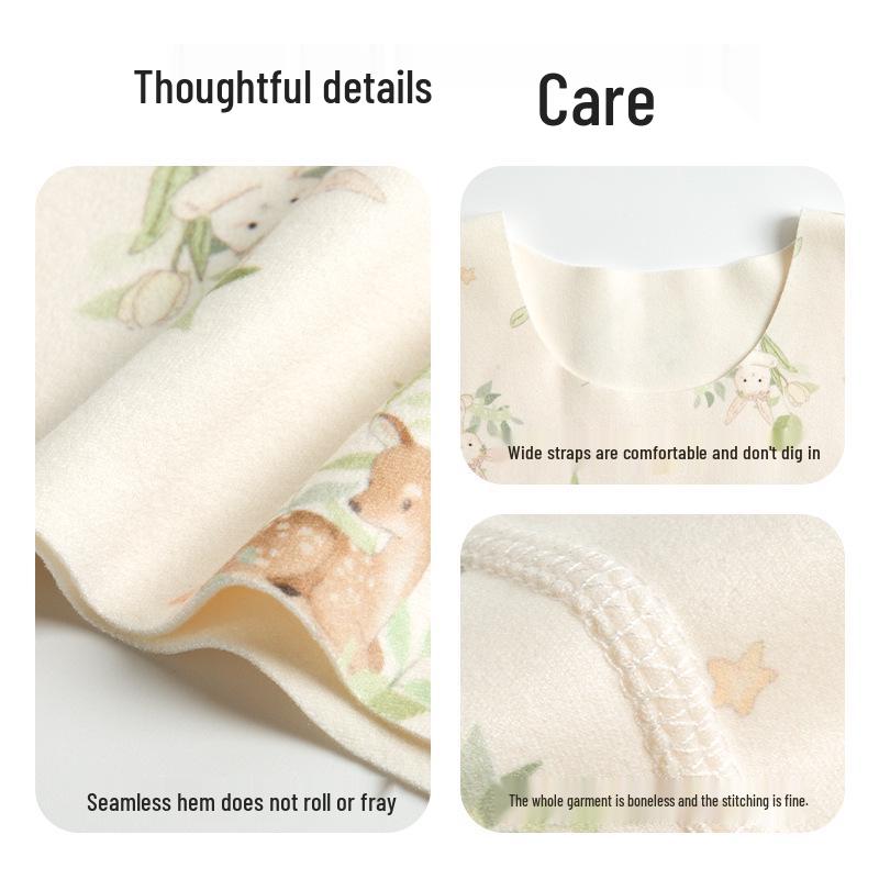 Kinder Selbstwärmende Ärmellose Samtweste - Warme, Nahtlose Basisschicht für Herbst & Winter