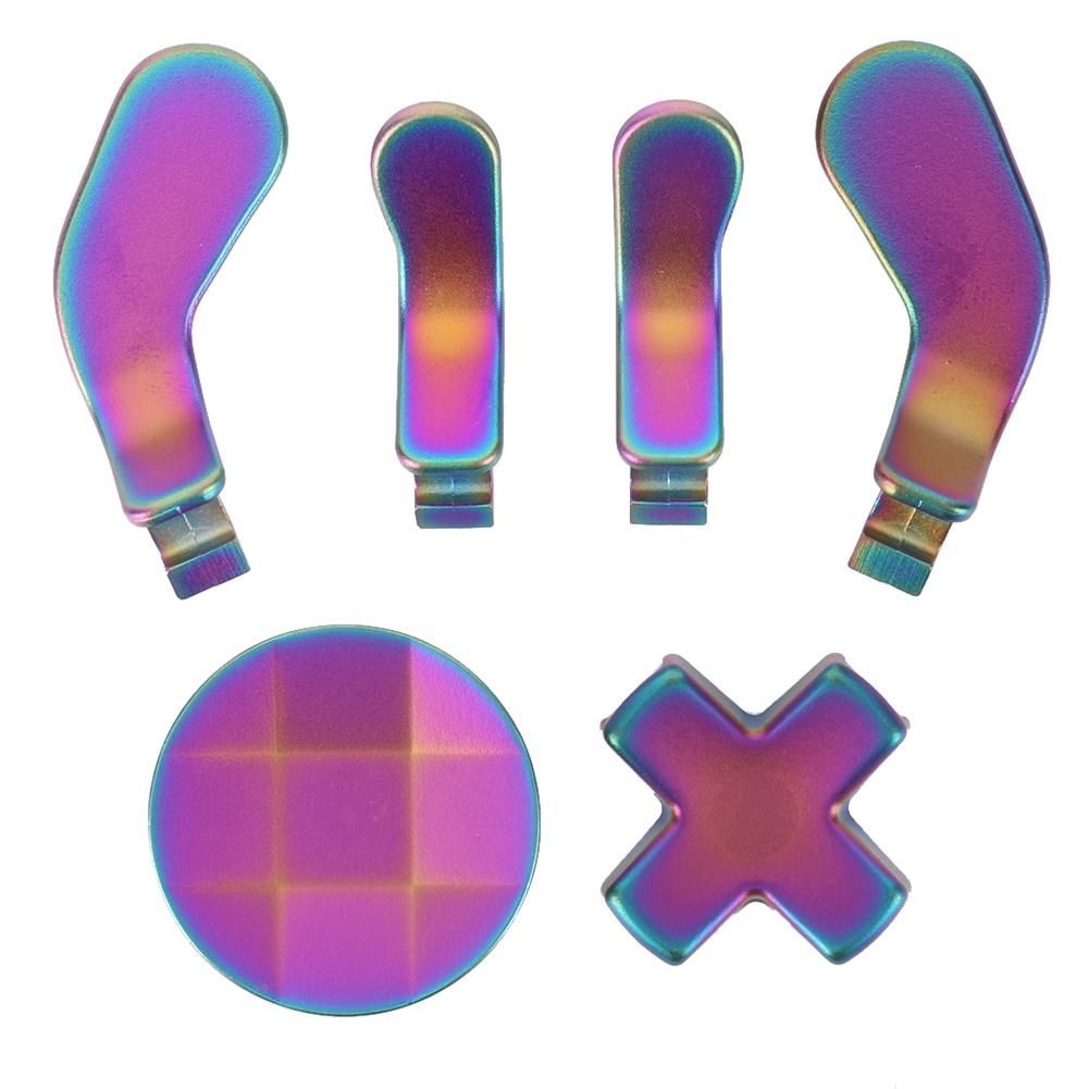 6 In 1 Metal Controller Accessories with 4 Paddles 2 D-pad Accessories Parts Replacement Parts Kit for Xbox One Elite Series 2