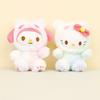 Adorable Sanrio Plush Keychain Featuring Kuromi Cinnamonroll My Melody Dolls