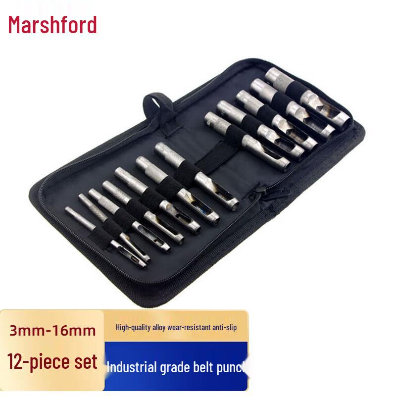 Mashifu 12-Piece Belt Punch Set