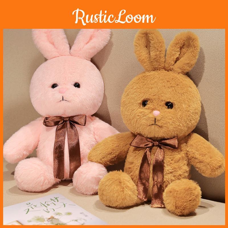 Cute Rabbit Plush Doll With Soft  Material For Room Accessories Gift Children