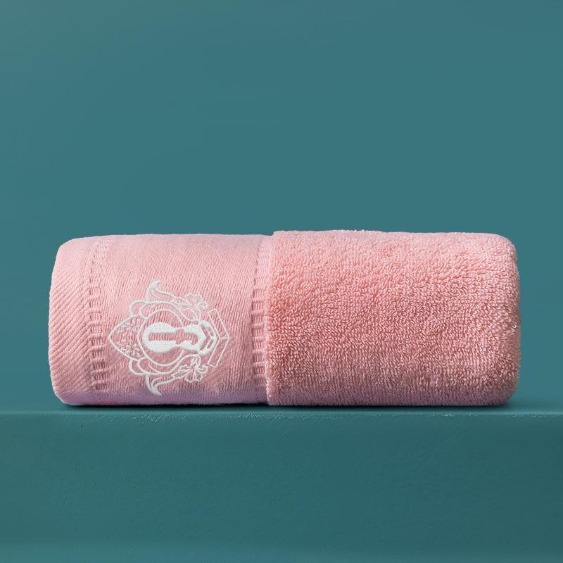 High-end Hotel Special Thickened Cotton Towel For Face Washing Household Adult Soft Absorbent Embroidered Towel