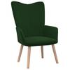 Day and Night - Day and Night Dark Green Velvet Relaxation Chair