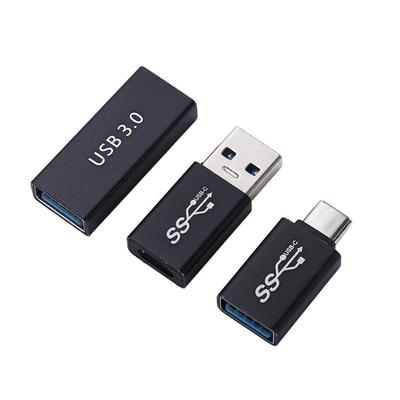 3.0 Male To Male Type C Adapter USB Converter USB-C Charge Adapter Type C Female To USB3.0 Female
