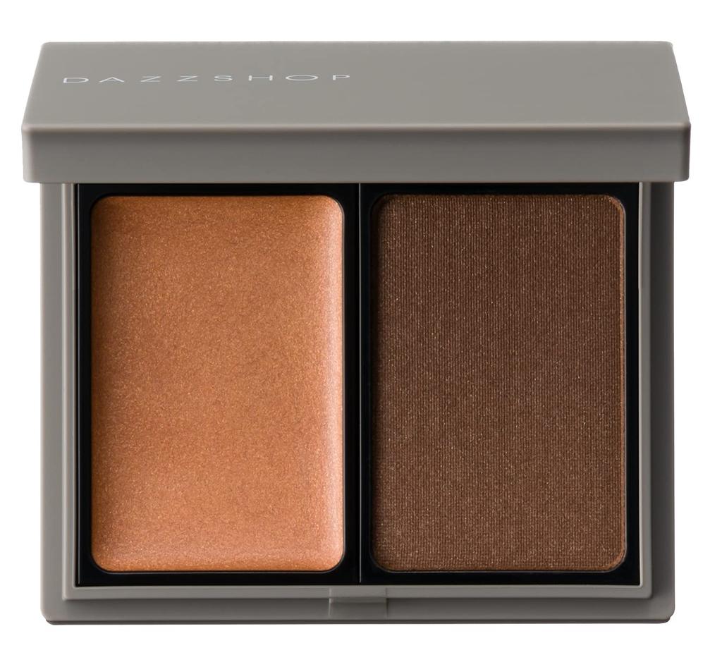 DAZZSHOP DUO EYESHADOW (CLEAR GREEN CLOVE 04)