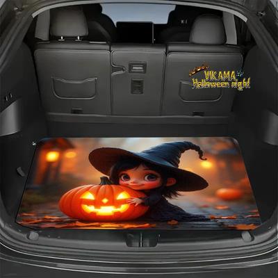 Modern Simple Halloween Carriage Carpet Non-slip Wear-resistant Dirty Trunk Waterproof Carpet Home Decoration