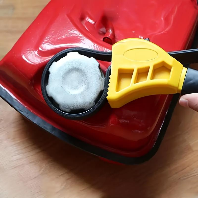 1 Stück Verstellbarer Riemenschlüssel - Multifunktionaler Ölfilterabzieher, Bandschlüssel, Kettenschlüssel und Riemenöffner - Langlebiges Demontagewerkzeug