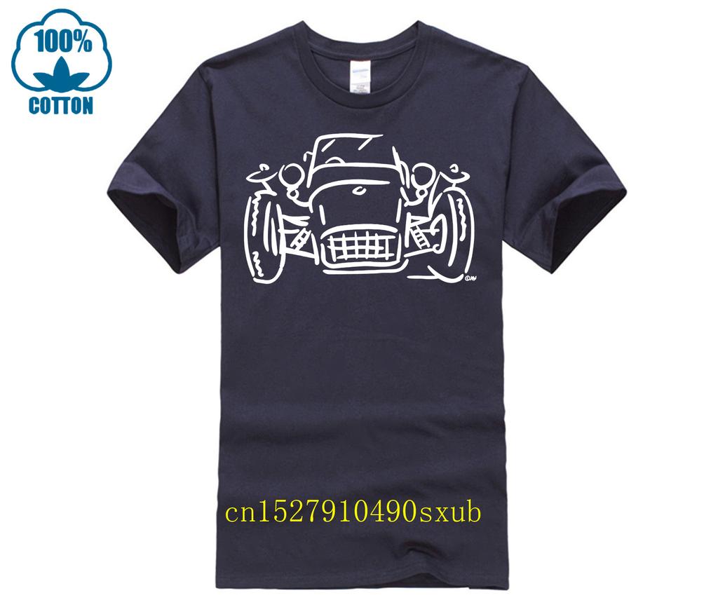 T-shirt Girocollo Moda Casual Stampa di Alta Qualità T-shirt Super 7 Seven Caterham Racer T-shirt