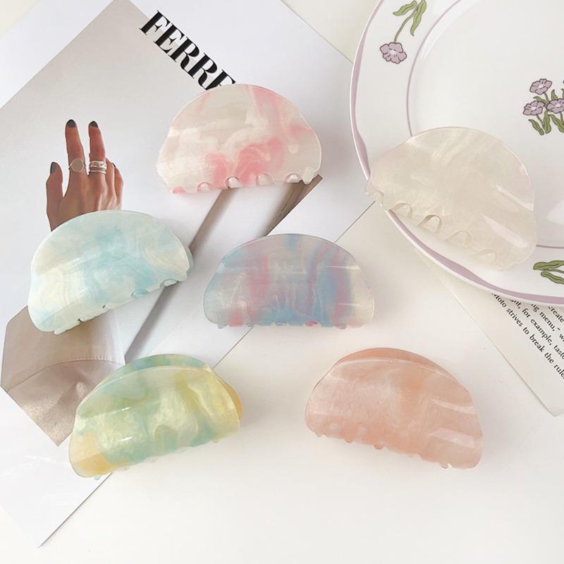 Color-changing Hair Clips with A High-end Feel Iridesy Grappling Clips Elegant Updo Shark Clips and Hair Accessories