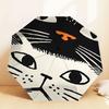 Unique Cat Face Print Umbrella: Perfect for Outdoor Adventures, Auto-Opening & Closing, Lightweight and Durable, Ideal as a Gift 006