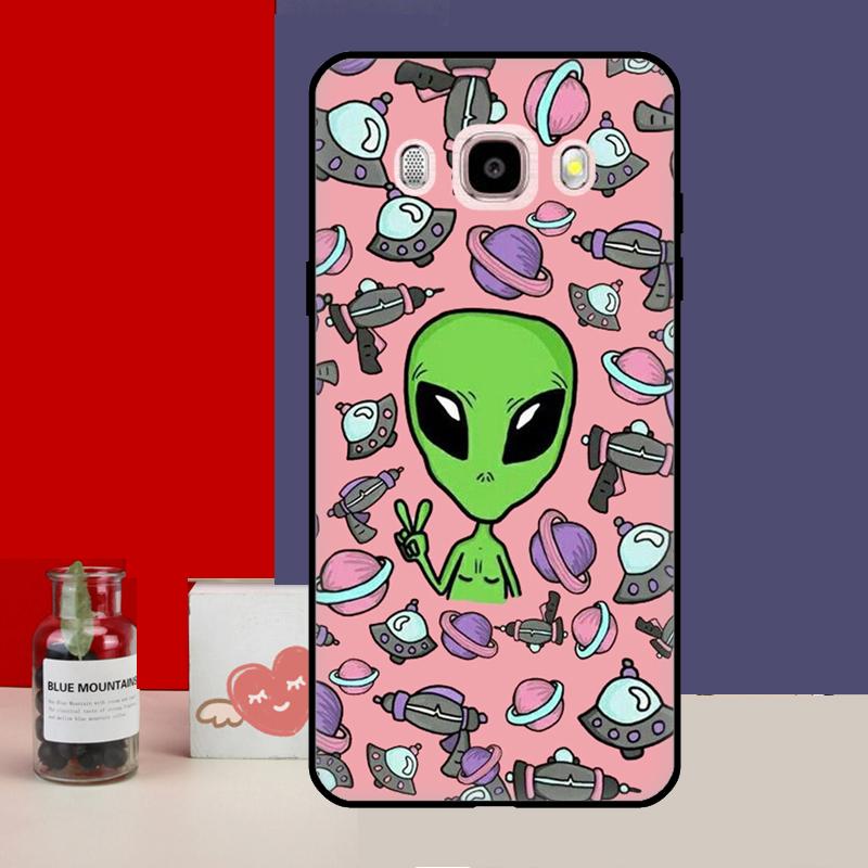 

Эстетический милый чехол с изображением инопланетянина для Samsung Galaxy J3 J5 J7 2016 A3 A5 2017 A6 A7 A8 A9 J8 J4 J6 Plus 2018 задняя крышка J4 2018 - J400