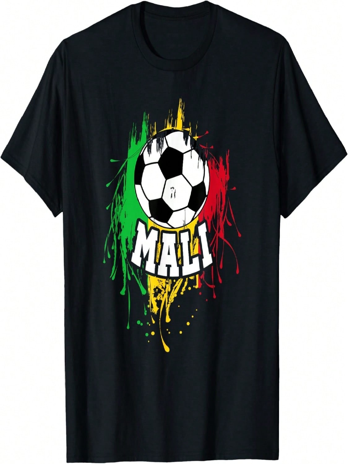 Mali Soccer Malinese Football Malian Futbol T-Shirt S разноцветный