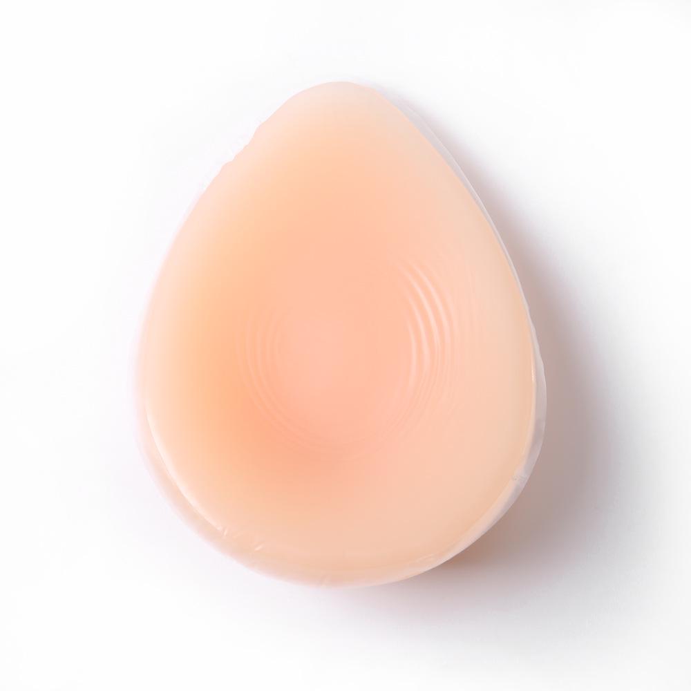 Bald Teardrop Post-Op Breast Prosthesis Silicone Chest Pad