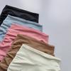 Sportshorts für Damen mit hohem Bund und Nude-Feel - Hüfthebend, Keine Abdrücke, Yoga-Passform