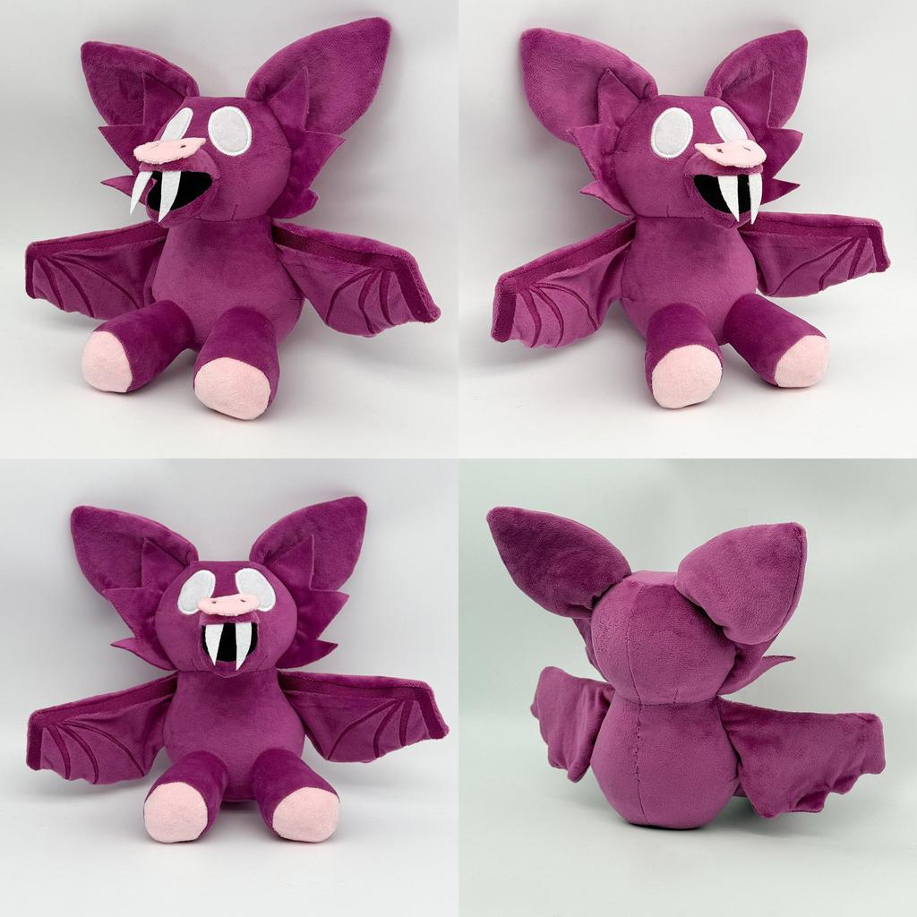 99nights Horror Plush Bat Toy Soft Stuffed Doll For Collectors