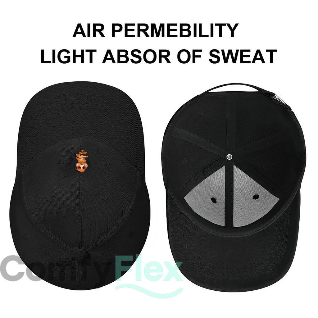 Surrealer Erdmännchen Kunst Grafik Baseballkappe Mode Outdoor Sport Sonnenhut Unisex Snapback Kappe Damen