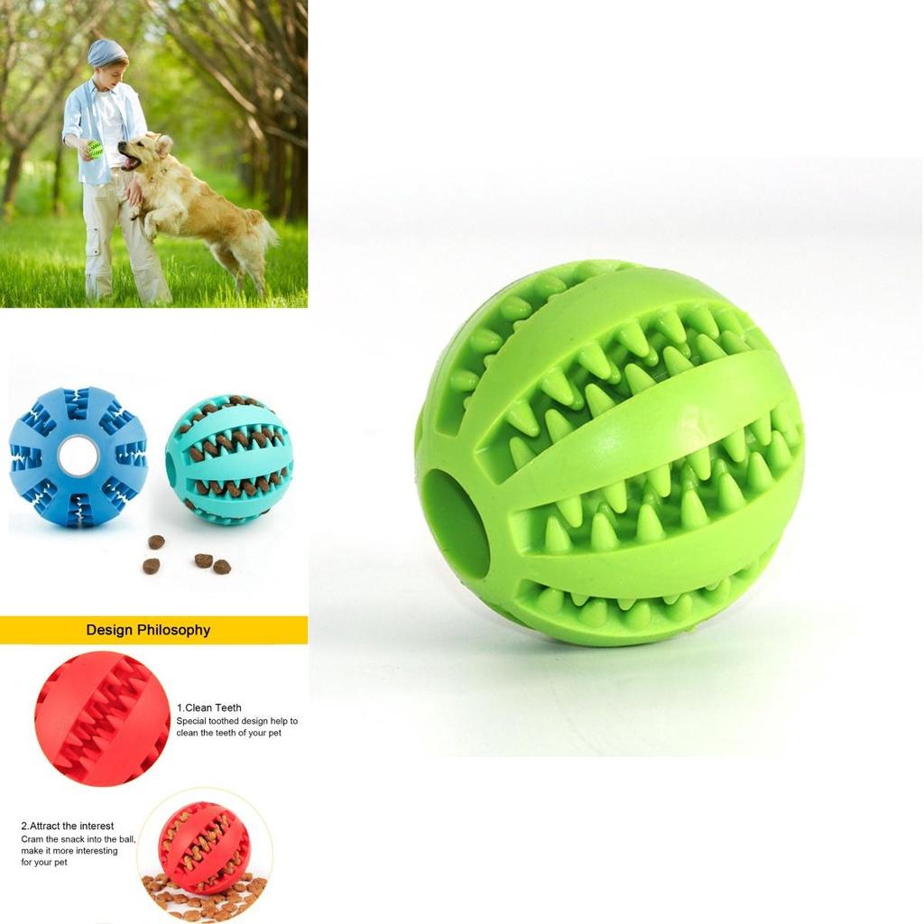 Non-toxic Rubber Pet Ball For Iq Training And Chew Resistant Playtime