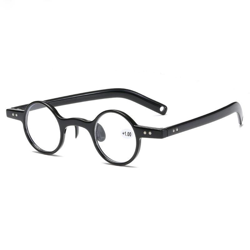 Retro Small Square Round Frame  Eyeglasses Anti-Blue Light Blocking Reading Glasses Transparent Presbyopia Eyewear
