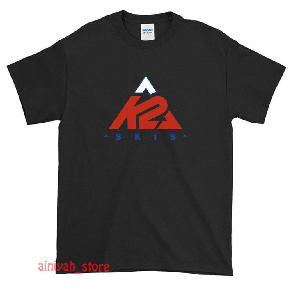 

New K2 Sky Skis Logo Men s Funny T shirt USA Size S-XXL XL