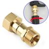 High Pressure Washer Swivel Joint Connector Hose Fitting M22 14MM  Anti-tTangle Thread 360 Degree Rotation Hose Connector