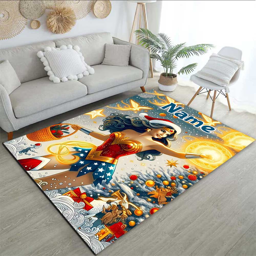 Warner Bros. Films (15) Customize your name rug, office chair cushion, home bedroom living room gift.