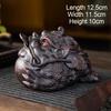 Purple Sand Tea Pet Ornament, Animal Dragon Pixiu Creative Tea Play Mini Tea Set Accessories , Boutique Mud Small Ornaments, 1Pc