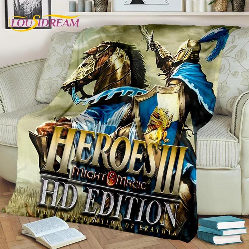 Heroes of Might and Magic Classics herní přikrývka, měkká přikrývka pro domácí ložnici pohovka pohovka piknik cestovní přikrývka do kanceláře