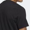 Adidas maglietta nera t-shirt uomo Foil HK9157 S