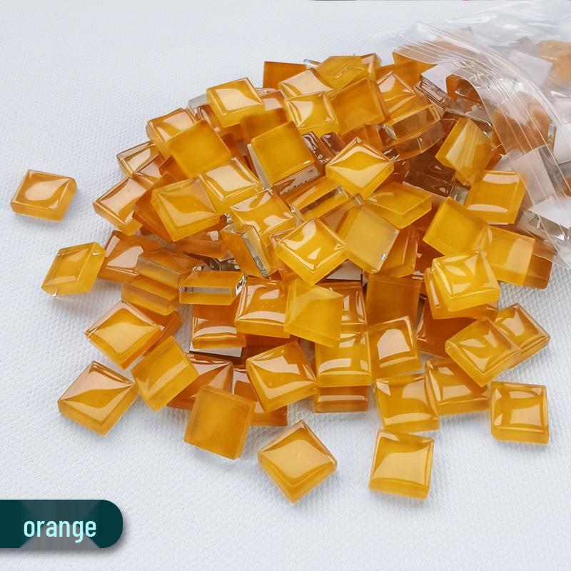 Kit Mosaico di Vetro Cristallo Fai da Te 200g - Materiali Creativi Fatti a Mano per Bambini e Genitori