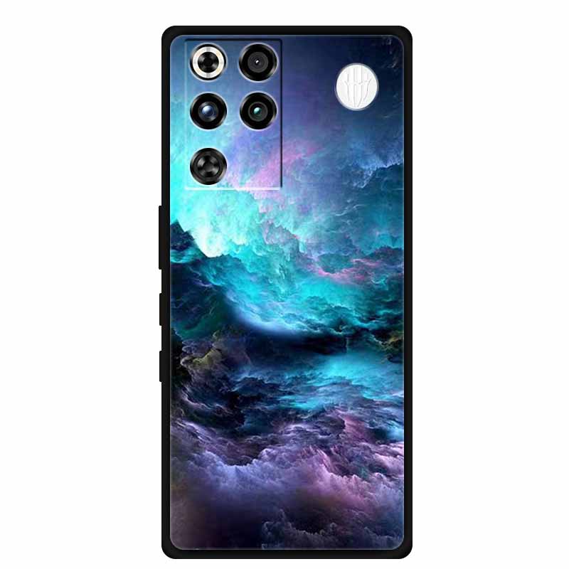 Phone Case For ZTE Nubia RedMagic 11 Pro 5G Back Cover Case Black Silicone TPU Soft Coque For Nubia RedMagic 11Pro Funda Capas