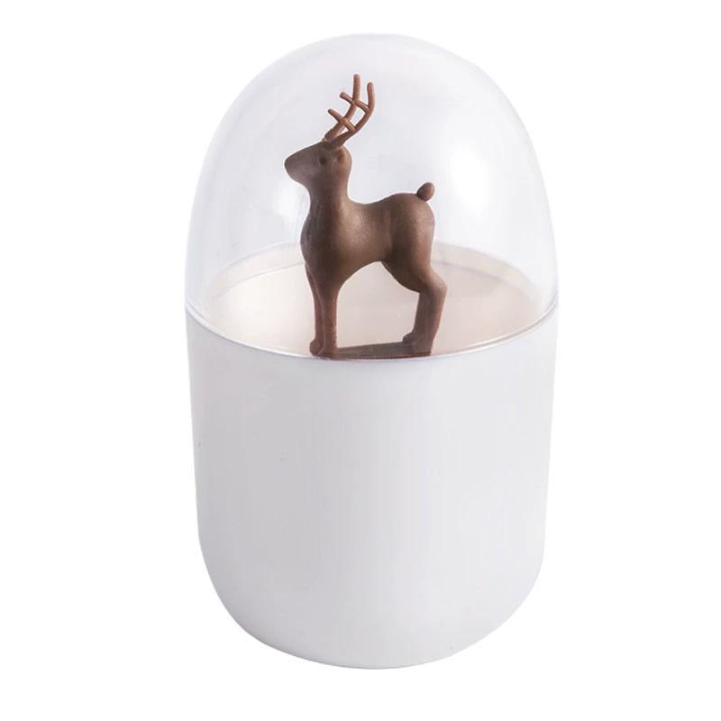 

Креативная зубочистка держатель пластиковый держатель для ватных палочек милые мини кактусы кролик настольные аксессуары принадлежности бытовое хранение Fawn