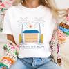 New Women's Top Fashion Short Sleeve Aesthetic T-Shirt Casual Clothing Street Travel Women's Fun Basic Beach Printed T-Shirt
