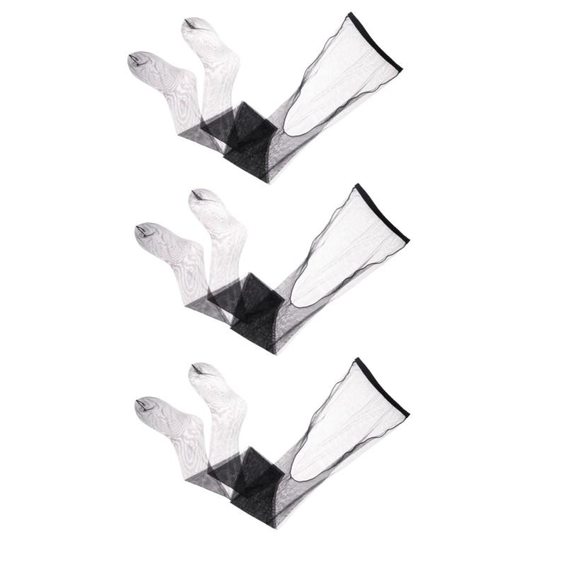 1/3 Pairs Ultra-Thin Nylon Pantyhose One Line Crotch Elastic Women Tights 0D Silky Touch Reinforced Toes Transparent Stockings