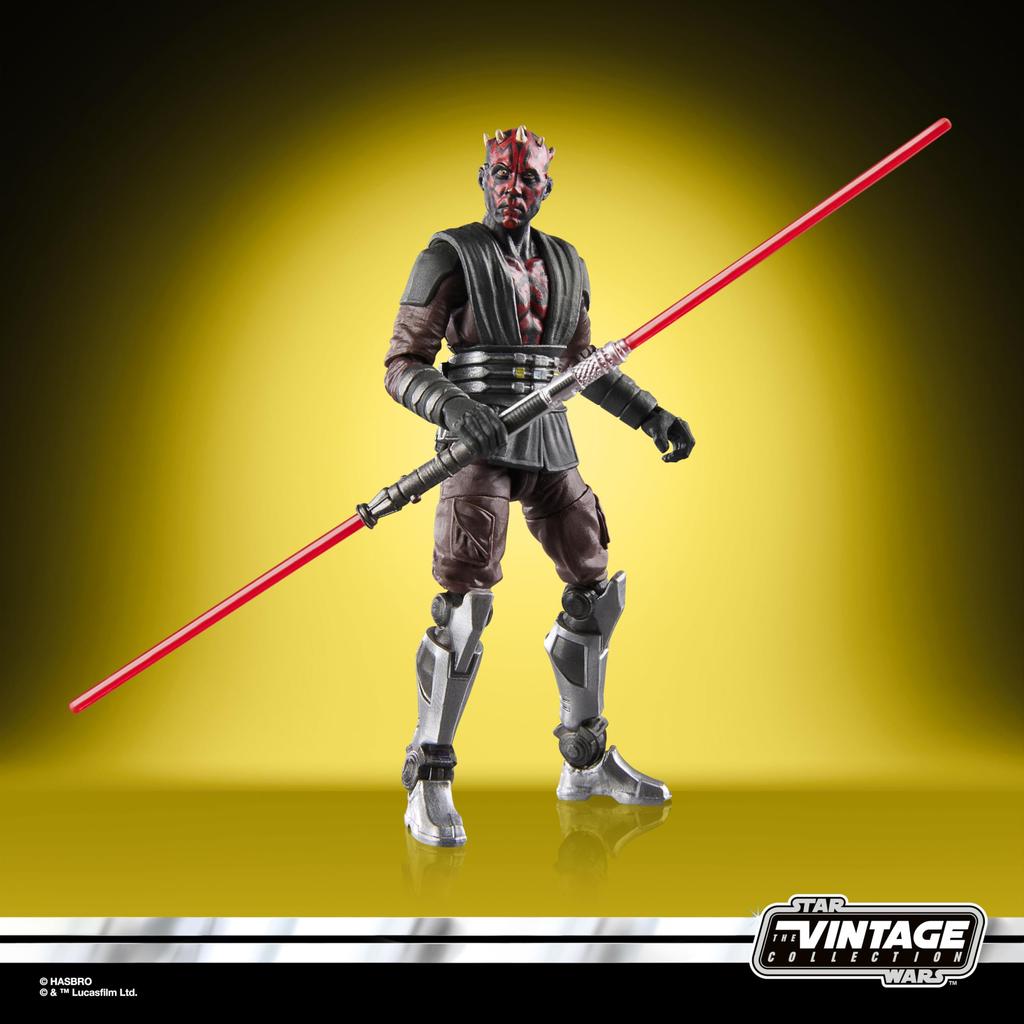 Hasbro Star Wars Vintage Collection Star Maul Shadow Lord Maul Premium Collectible Action Figure G2615 Authentic Wars 3.75-inch