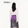 MO&Co. Velvet Print Cotton Long-Sleeve T-Shirt