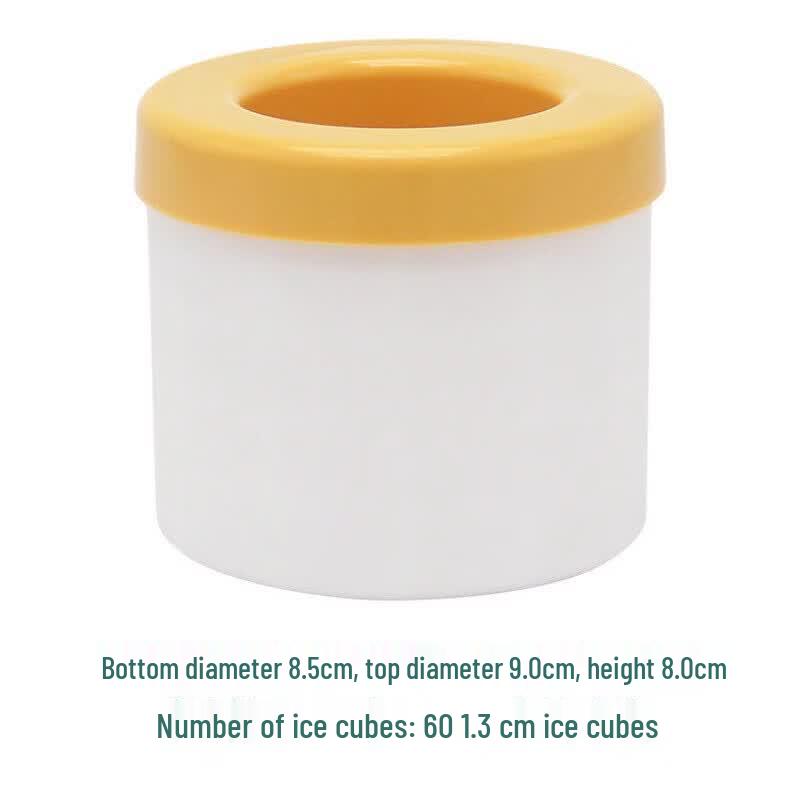 Soft Silicone Ice Cube Maker & Storage Cup