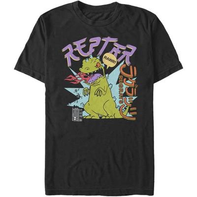 Nickelodeon Men's Rugrats T-Shirt, Black, Large Big Tall