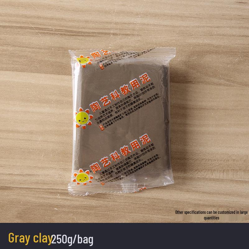 No-Bake Soft Polymer Modeling Clay for Kids' Pottery Wheel & Handmade Sculptures