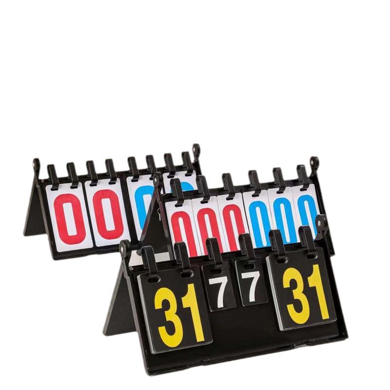 Waterproof Multifunctional Scoreboard with Card Holder for Basketball & Table Tennis